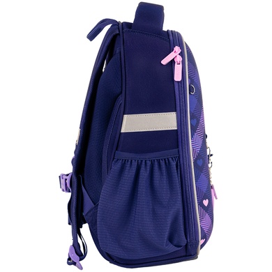 Шкільний набір Kite Check and Hearts SET_K24-555S-1 (рюкзак, пенал, сумка) SET_K24-555S-1 фото