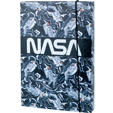 Папка для зошитів на гумці Kite NASA NS22-210, картон NS22-210 фото