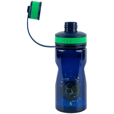 Бутылочка для воды Kite Goal K24-397-1, 500 мл, синяя K24-397-1 фото
