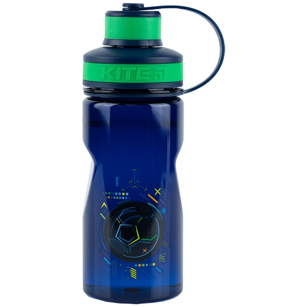 Бутылочка для воды Kite Goal K24-397-1, 500 мл, синяя K24-397-1 фото