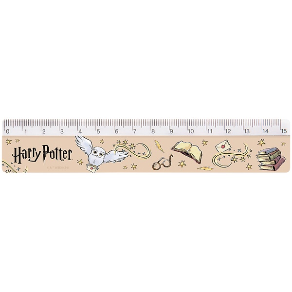 Лінійка пластикова Kite Harry Potter HP24-090, 15см HP24-090 фото
