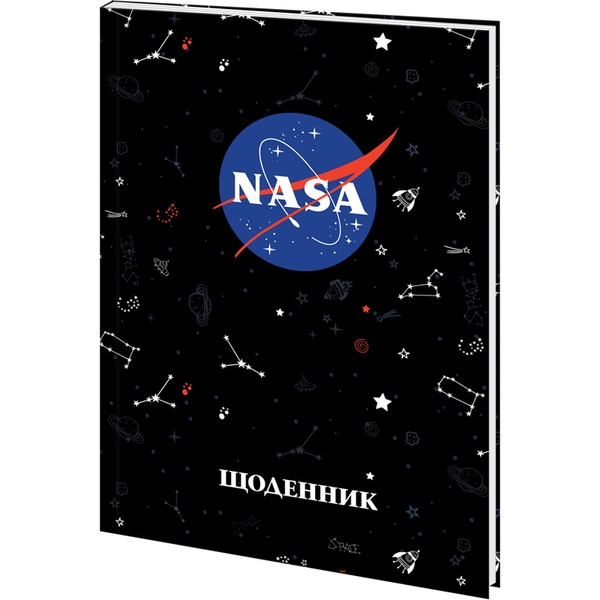 Щоденник шкільний Kite NASA NS22-262-2, тверда обкладинка NS22-262-2 фото