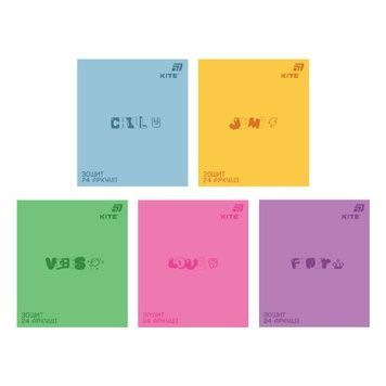 Зошит шкільний Kite One Color K26-239-1, 24 аркуші, лінія K26-239-1 фото