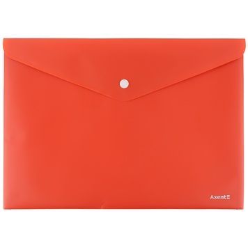Папка на кнопке Axent Earth colors 1412-04-A, А4, коралловый 1412-04-A фото
