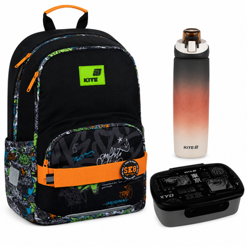 Рюкзак шкільний Kite Education Street Style K26-585M-4 3в1 K26-585M-4set фото