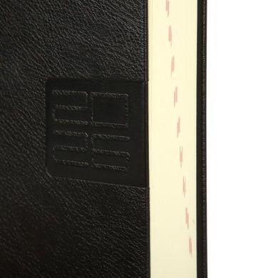 Щоденник-діловий записник А5 Leo Planner датований 2026 "Persona", твердий, чорний, 368 сторінок (252665) 252665 фото