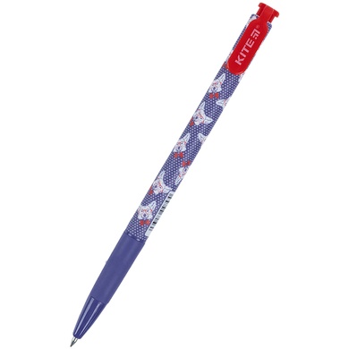 Ручка шариковая автоматическая Kite Сorgi K21-363-01, синяя K21-363-01 фото