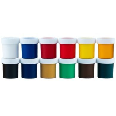 Гуаш Kite Classic K-063, 12 кольорів K-063 фото