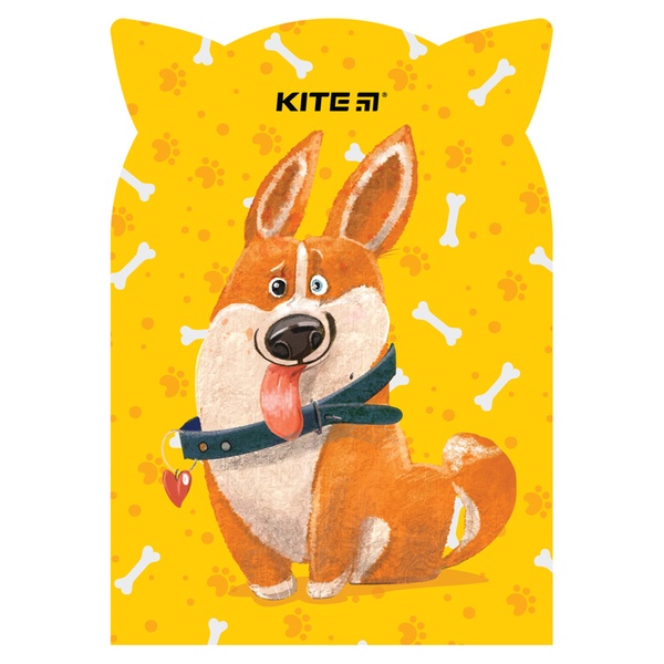Блокнот Kite Corgi dog K22-461-2, 48 аркушів, клітинка K22-461-2 фото