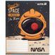Зошит шкільний Kite NASA NS25-232, 12 аркушів, клітинка NS25-232 фото 8