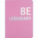 Книга записная Axent Motivation 8700-6-A, А5, 80 листов, клетка, Be legendary 8700-6-A фото 1