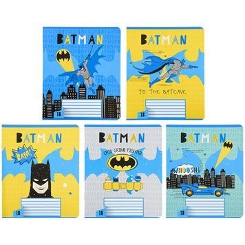 Зошит шкільний Kite DC Comics DC22-237, 18 аркушів, лінія DC22-237 фото