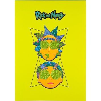 Блокнот-планшет Kite Rick and Morty RM22-194-2, A5, 50 аркушів, клітинка RM22-194-2 фото