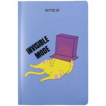 Блокнот Kite Invisible mood K23-460-3, А5+, 40 аркушів, клітинка K23-460-3 фото