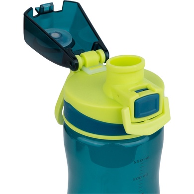 Бутылочка для воды Kite K21-395-06, 650 мл, зеленая K21-395-06 фото