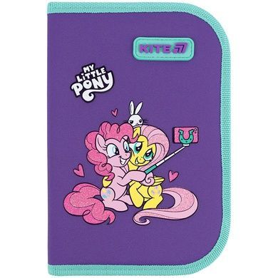 Пенал без наповнення Kite My Little Pony LP26-622, 1 відділення, 2 відвороти LP26-622 фото