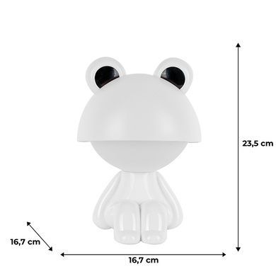 Світильник-нічник LED з акумулятором Cute Froggy Kite K25-316-3-1, білий K25-316-3-1 фото