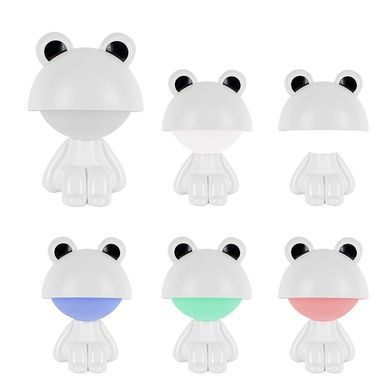 Світильник-нічник LED з акумулятором Cute Froggy Kite K25-316-3-1, білий K25-316-3-1 фото