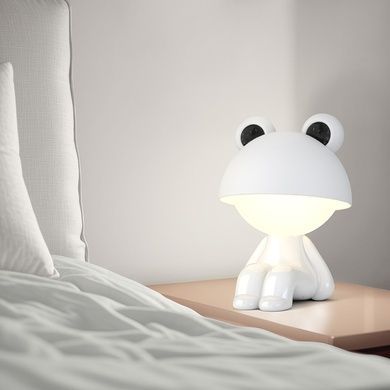 Світильник-нічник LED з акумулятором Cute Froggy Kite K25-316-3-1, білий K25-316-3-1 фото