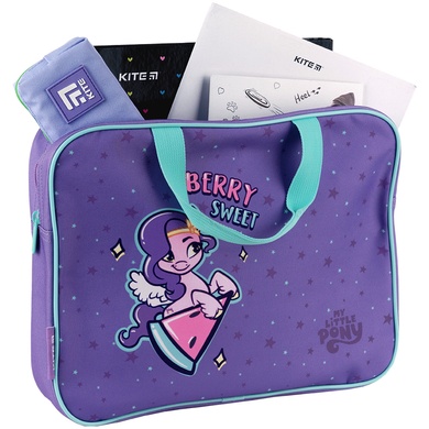 Шкільна текстильна сумка Kite My Little Pony LP24-589, 1 відділення, A4 LP24-589 фото