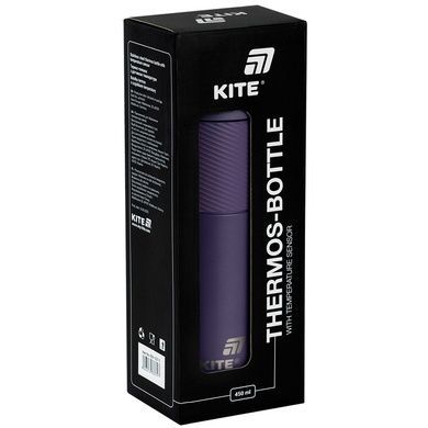 Термос із термодатчиком Kite K25-1227-3, 450 мл, фіолетовий K25-1227-3 фото