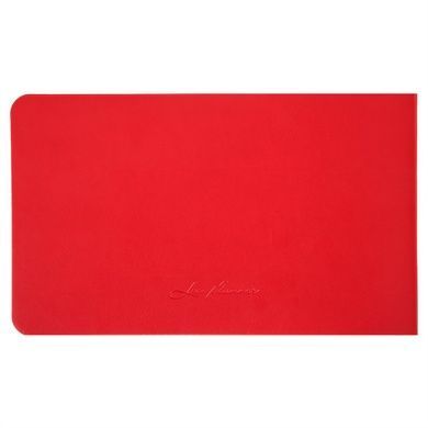 Щотижневик 10х17см Leo Planner датований 2026 "Glory", м'який, червоний, 128 сторінок (252652) 252652 фото