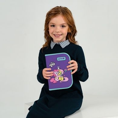 Пенал без наповнення Kite My Little Pony LP26-622, 1 відділення, 2 відвороти LP26-622 фото