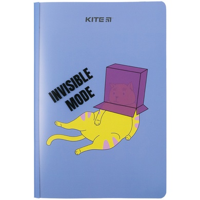 Блокнот Kite Invisible mood K23-460-3, А5+, 40 аркушів, клітинка K23-460-3 фото
