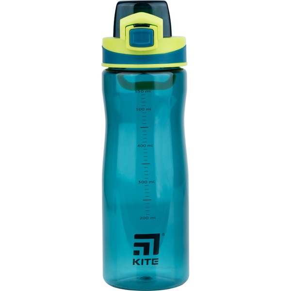 Пляшечка для води Kite K21-395-06, 650 мл, зелена K21-395-06 фото