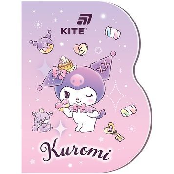 Блокнот Kite Kuromi HK26-223-2, А6, 60 аркушів, клітинка HK26-223-2 фото