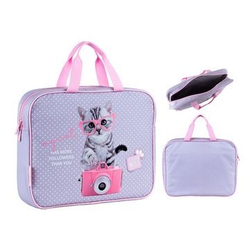 Шкільна текстильна сумка Kite Studio Pets SP24-589, 1 відділення, A4 SP24-589 фото