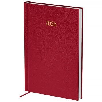 Ежедневник 2026 Axent Classic City 8842-26-4-A, 145*210, з/т бордовый 8842-26-4-a фото