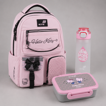 Рюкзак Kite Education teens Hello Kitty HK26-2587M-2 3в1 HK26-2587M-2set фото
