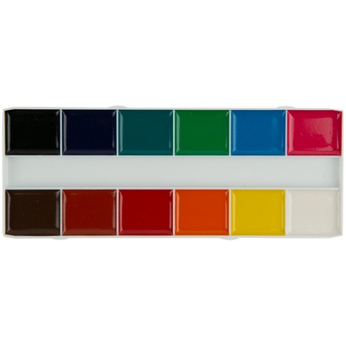 Краски акварельные в картонной упаковке Kite Dogs K23-041, 12 цветов K23-041 фото