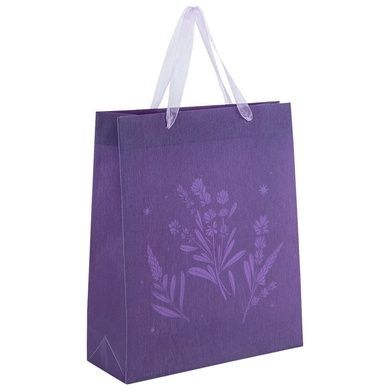 Пакет пластиковий подарунковий 32х27см, Lavender-2 8504-34-A фото