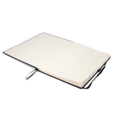 Книга записная Axent Partner 8203-02-A, A4, 210x295 мм, 100 листов, клетка, твердая обложка, темно-синяя 8203-02-A фото