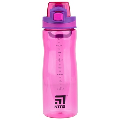 Бутылочка для воды Kite K21-395-05, 650 мл, розовая K21-395-05 фото