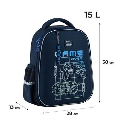 Рюкзак шкільний напівкаркасний GoPack Education Level Up GO25-165M-7 GO25-165M-7 фото