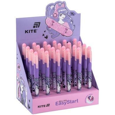 Ручка шариковая Kite EasyStart Anime Dream K26-099-1, синяя K26-099-1 фото