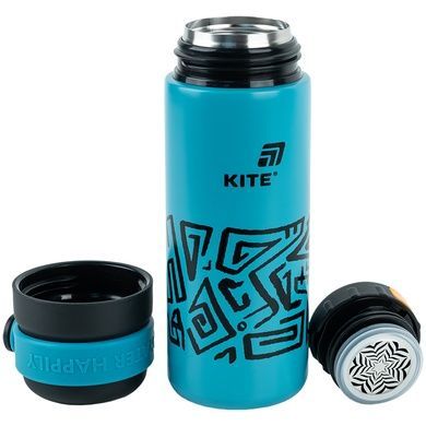 Термос Kite K25-1222-1, 500 мл, темно-бірюзовий K25-1222-1 фото