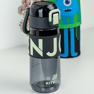 Бутылочка для воды Kite K25-1232-1, 550 мл, серая K25-1232-1 фото