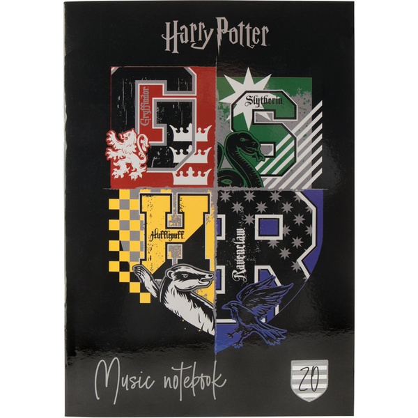 Тетрадь для нот Kite Harry Potter HP20-404-1, А4, 20 листов HP20-404-1 фото