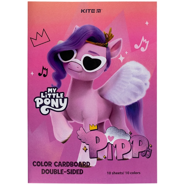 Картон цветной двусторонний Kite My Little Pony LP24-255, А4 LP24-255 фото