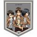 Бейдж на липучці Kite Attack on Titan AT26-3011