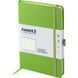 Книга записна Axent Partner 8201-04-A, A5-, 125x195 мм, 96 аркушів, клітинка, тверда обкладинка, салатова 8201-04-A фото 2