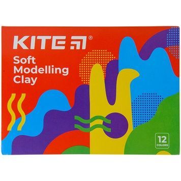 Пластилин восковой Kite Fantasy K22-1086-2, 12 цветов, 240 г K22-1086-2 фото