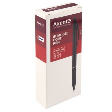 Ручка масляна автоматична Axent Prestige AB1086-01-02, 0.7 мм, синя AB1086-01-02 фото