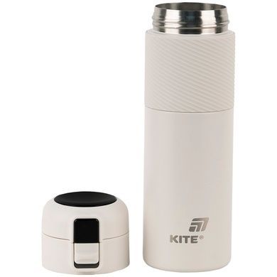 Термос із термодатчиком Kite K25-1227-1, 450 мл, бежевий K25-1227-1 фото