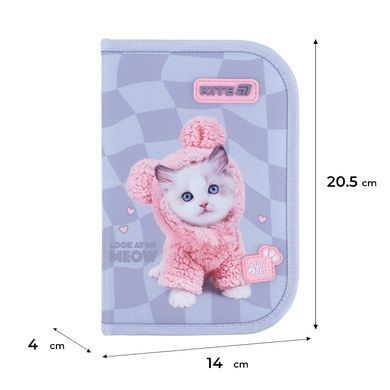Пенал без наповнення Kite Studio Pets SP26-622, 1 відділення, 2 відвороти SP26-622 фото