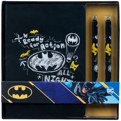 Набір подарунковий блокнот+2 ручки Kite DC Comics DC21-499 DC21-499 фото